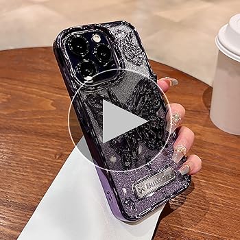 Amazon.com: Roemary Butterfly Stand Case for iPhone 16 Pro